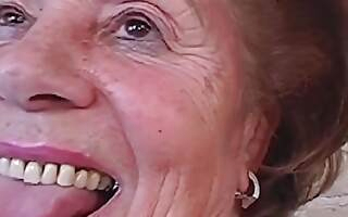 Old Granny Vera Wants to Swallow Cum